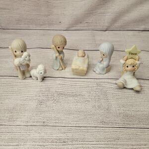 Precious Moments Nativity Set from 1982 & 1998